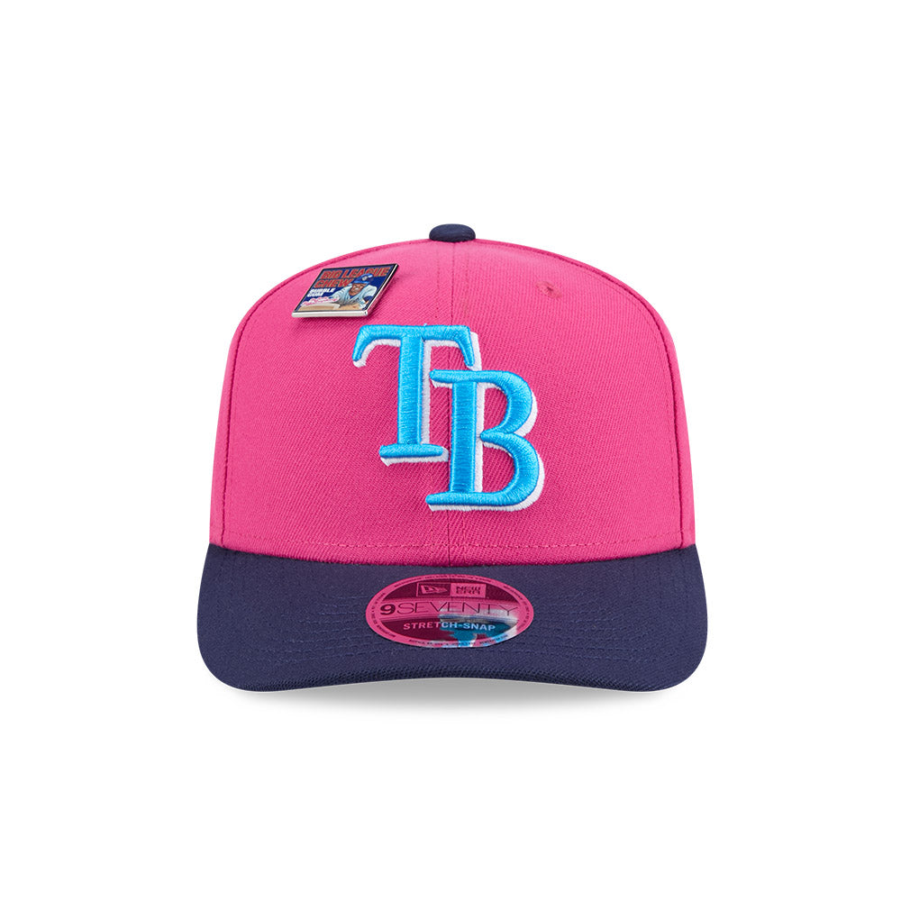 Rays New Era Big League Chew Blue Raspberry 9Seventy Snapback Hat