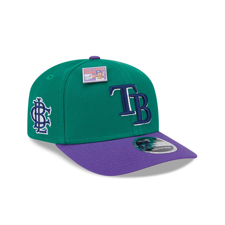 Rays New Era Big League Chew Grape 9Seventy Snapback Hat