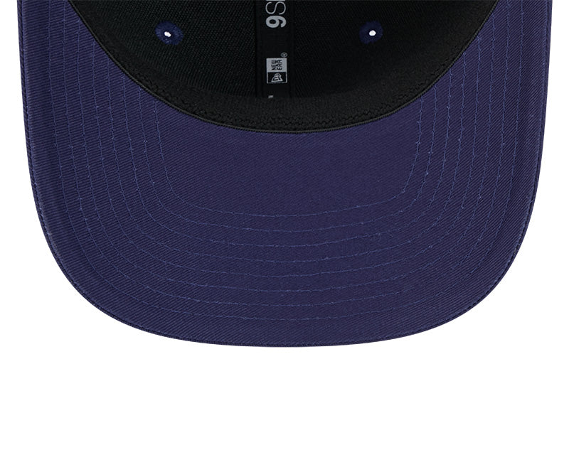 Rays New Era Tampa Bay Navy Blue Rope 9SEVENTY Stretch-Snap Hat