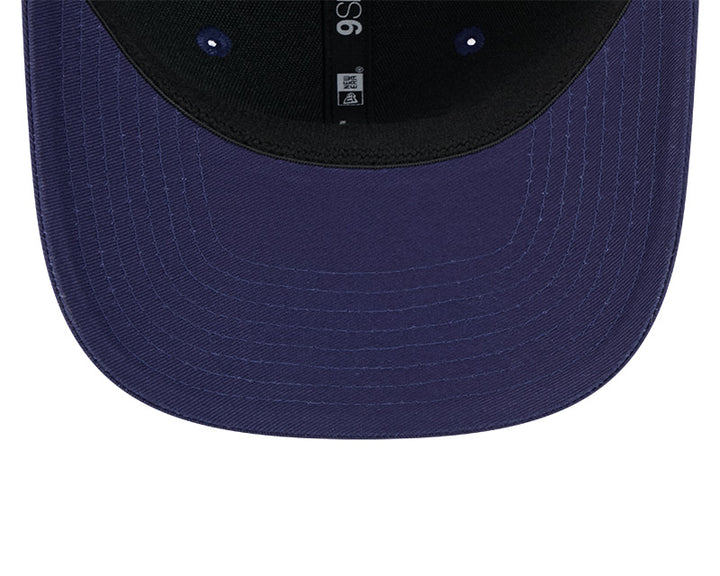 Rays New Era Tampa Bay Navy Blue Rope 9SEVENTY Stretch-Snap Hat