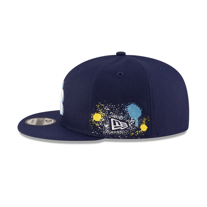 Rays New Era Navy 2024 Flavortown TB 9Fifty Snapback Hat