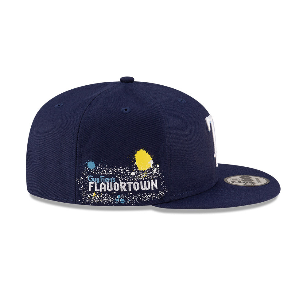 Rays New Era Navy 2024 Flavortown TB 9Fifty Snapback Hat