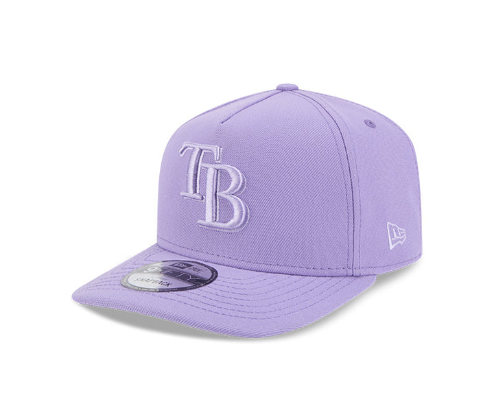 Rays New Era Purple Tonal TB 9Fifty A-Frame Snapback Hat