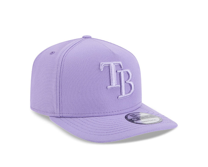 Rays New Era Purple Tonal TB 9Fifty A-Frame Snapback Hat