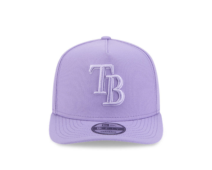 Rays New Era Purple Tonal TB 9Fifty A-Frame Snapback Hat
