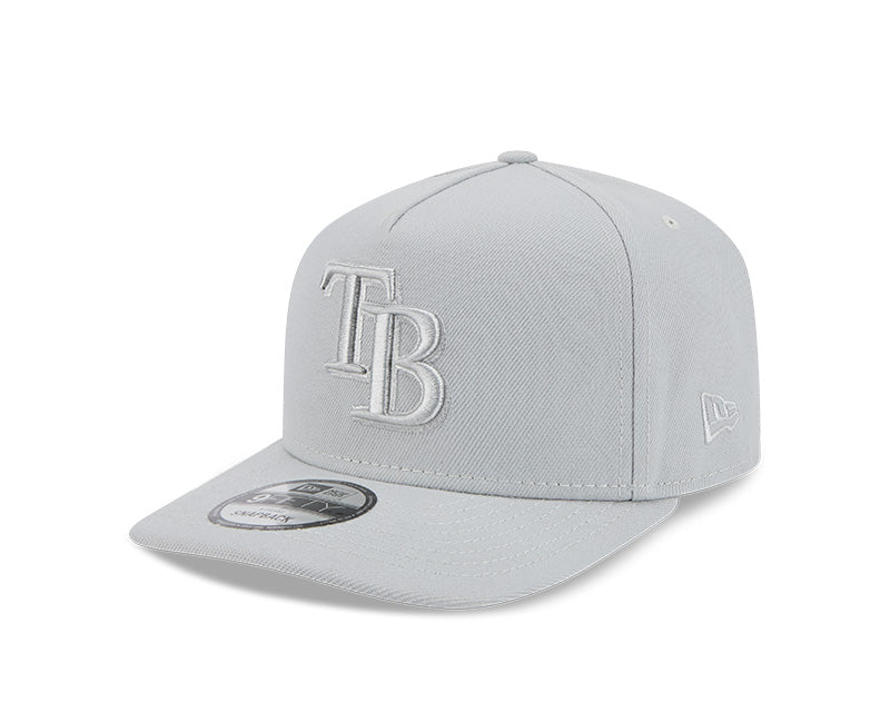 Rays New Era Grey Tonal TB 9Fifty A-Frame Snapback Hat