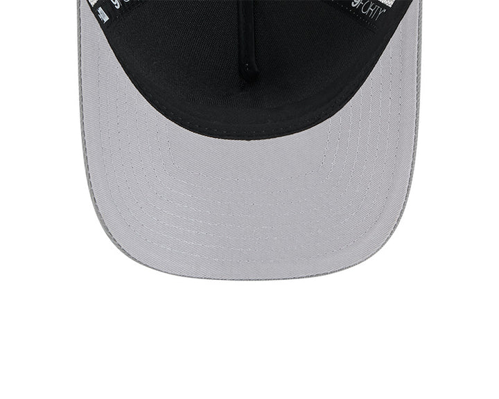 Rays New Era Grey TB 9Forty M-Crown Snapback Trucker Hat