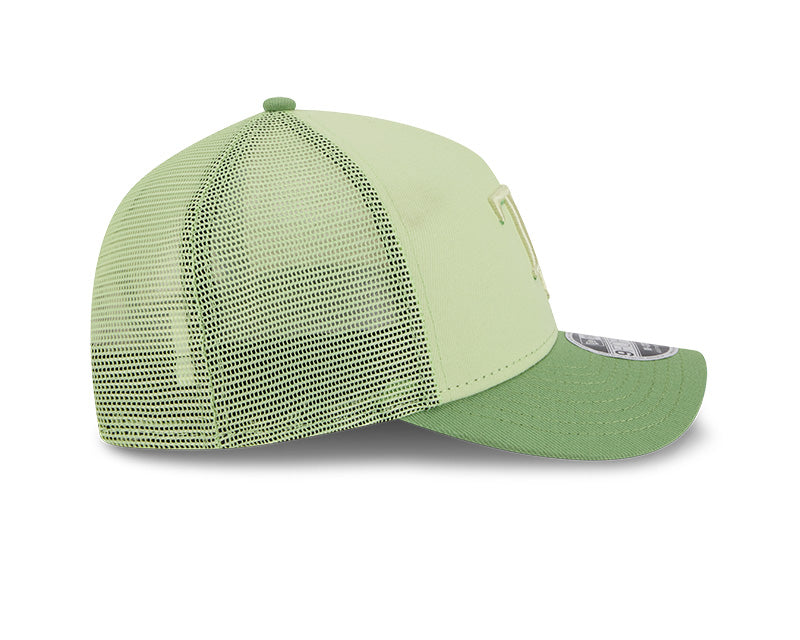 Rays New Era Light Green TB 9Forty M-Crown Snapback Trucker Hat