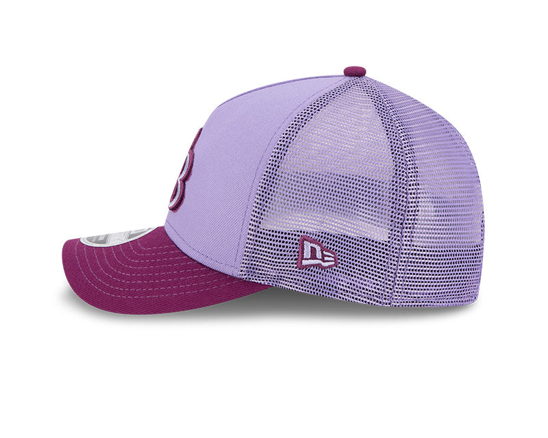 Rays New Era Purple TB 9Forty M-Crown Snapback Trucker Hat