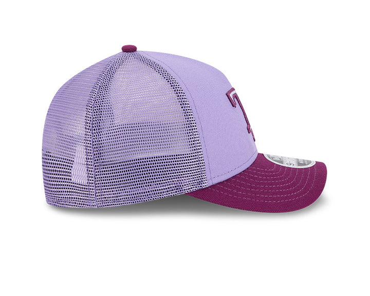 Rays New Era Purple TB 9Forty M-Crown Snapback Trucker Hat