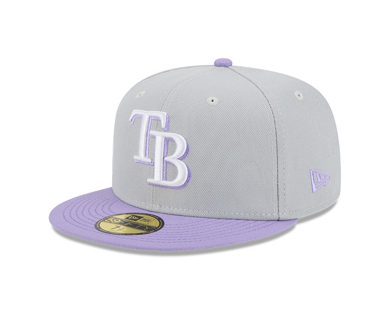 Rays New Era Grey Purple TB 59Fifty Fitted Hat | The Bay  display picture 1