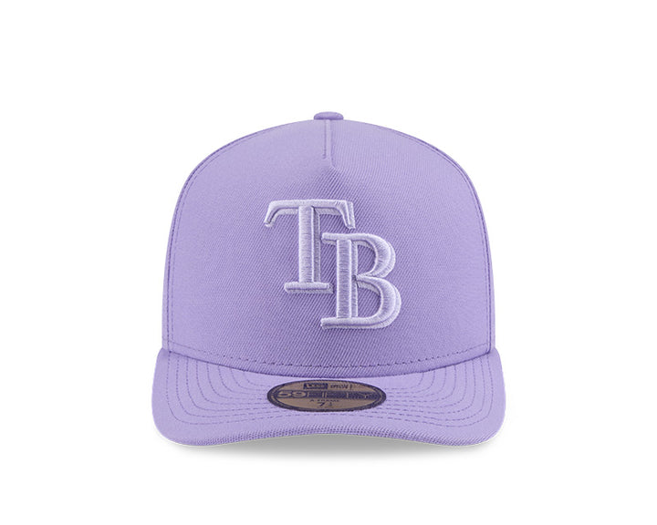 Rays New Era Purple Color Pack TB 59Fifty A-Frame Pinch Front Fitted Hat