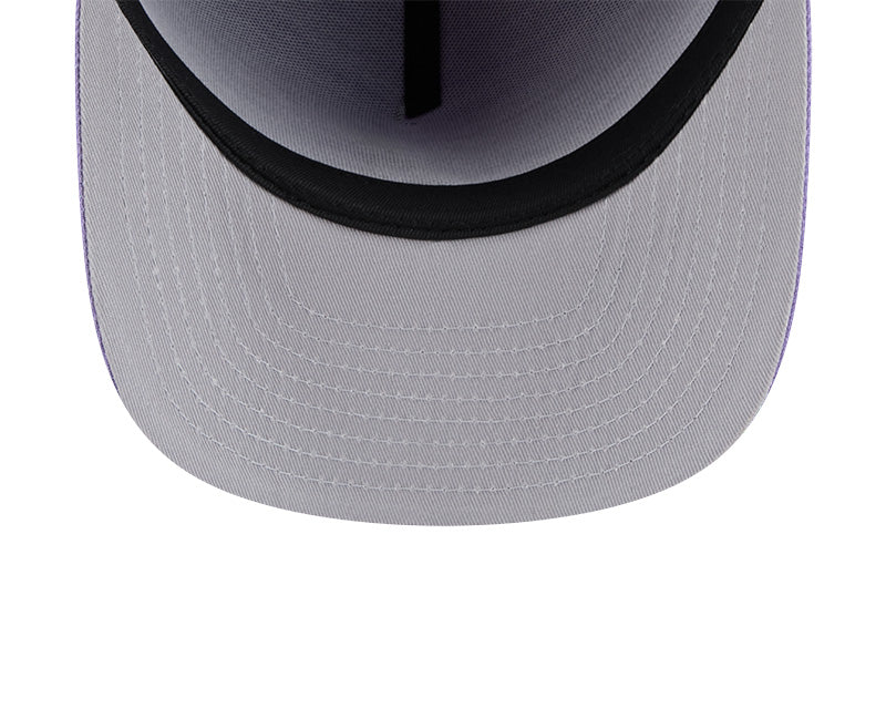 Rays New Era Purple Color Pack TB 59Fifty A-Frame Pinch Front Fitted Hat
