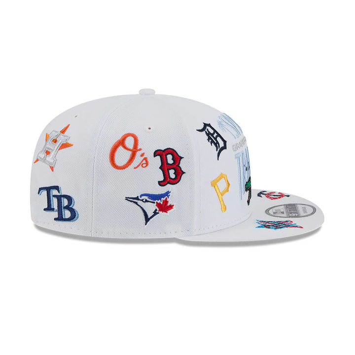 Rays New Era 2025 Spring Training All Team Grapefruit League 9FIFTY Snapback Hat