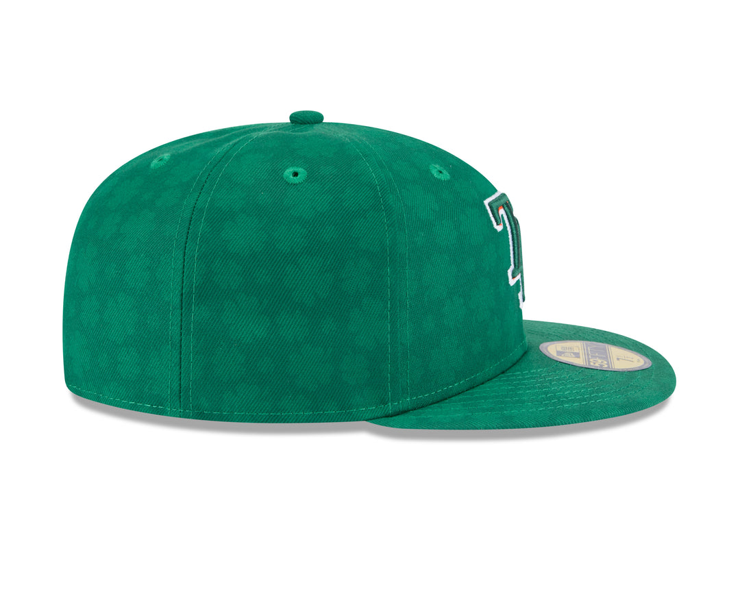 Rays New Era Green 2025 St. Patrick's Day On-Field 59Fifty Fitted Hat