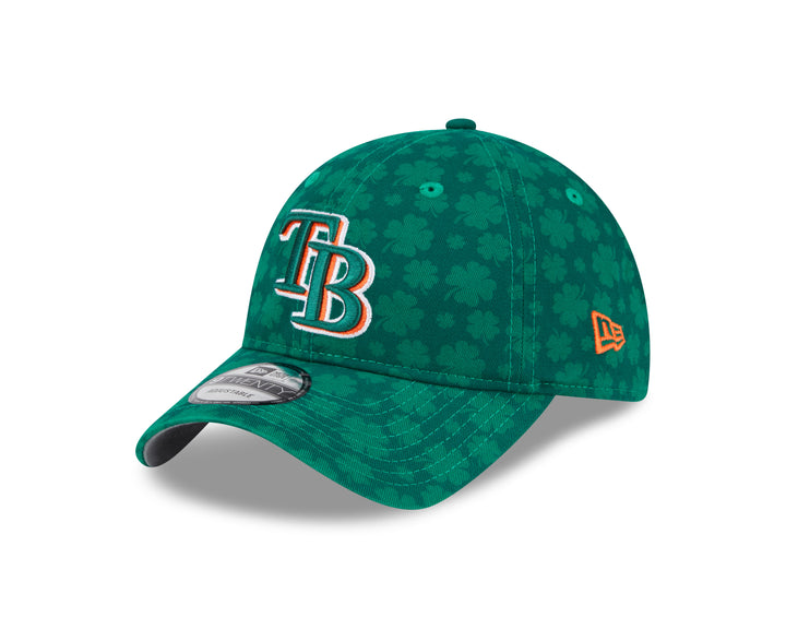 Rays New Era Green 2025 St Patrick's Day 9Twenty Adjustable Hat