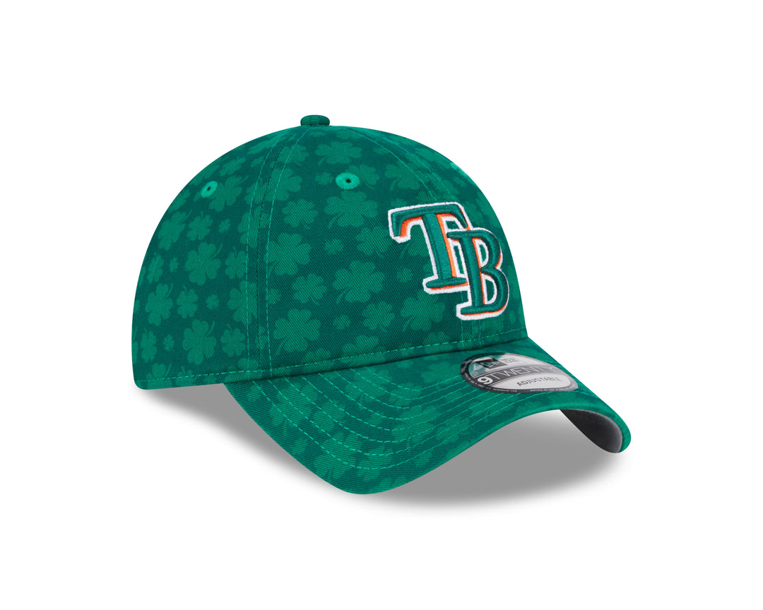 Rays New Era Green 2025 St Patrick's Day 9Twenty Adjustable Hat