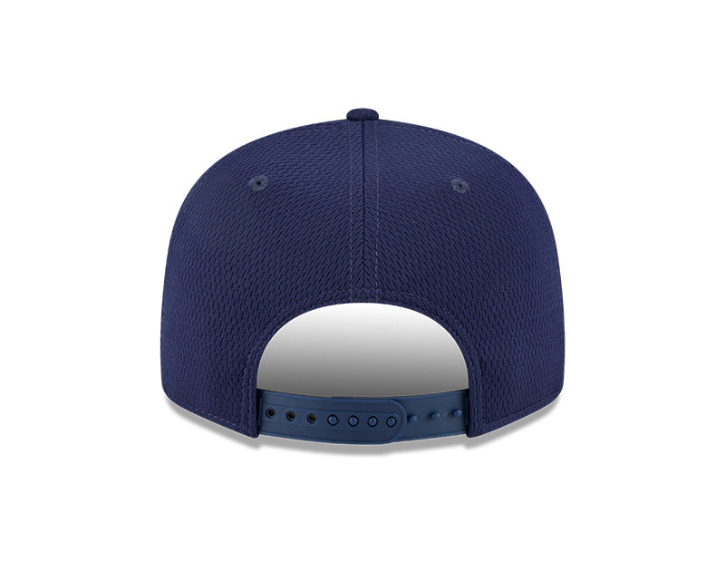 Rays New Era Navy 2025 Burst Clubhouse 9Fifty Snapback Hat