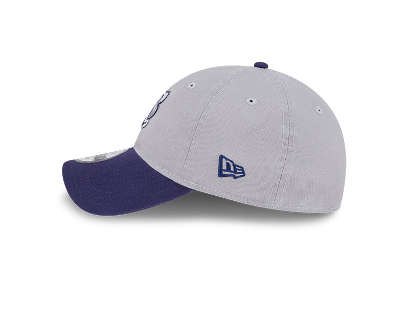 Rays New Era 2025 Grey Navy Batting Practice 9Twenty Adjustable Hat