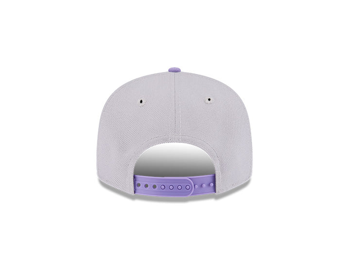 Rays New Era Youth Grey Purple Coop 9Fifty Snapback