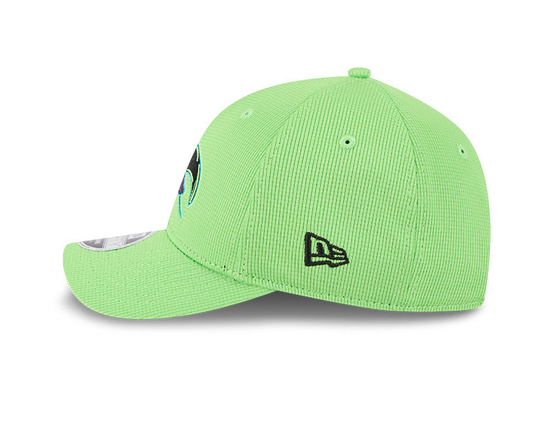 Rays New Era Youth 2025 City Connect Neon Green Skateray Batting Practice 9Forty M-Crown Hat
