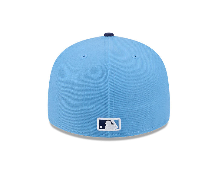 Rays New Era Light Blue Navy TB 2026 Spring Training On-Field 59Fifty Fitted Hat