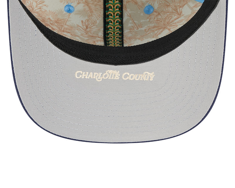 Rays New Era Light Blue Navy TB 2026 Spring Training Patch 9SEVENTY Adjustable Hat