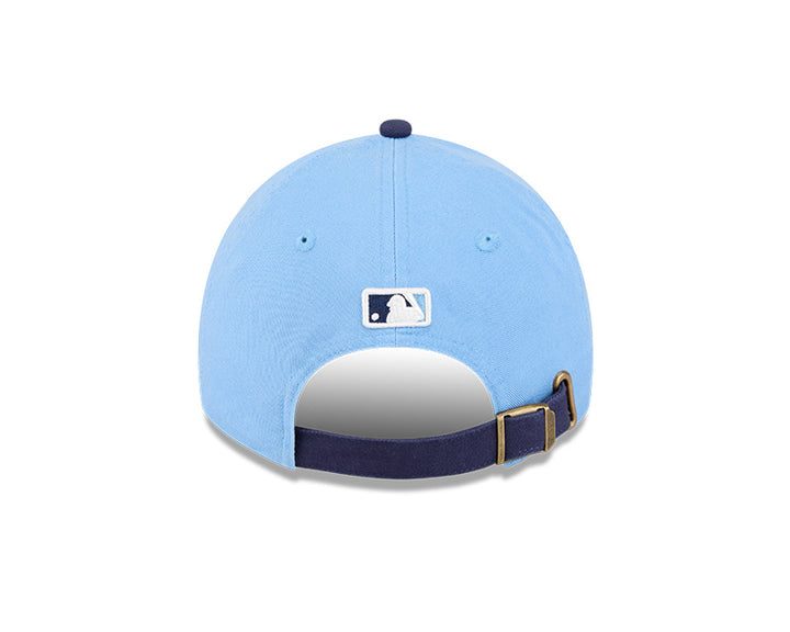 Rays New Era Light Blue Navy TB 2026 Spring Training Patch Casual Classic Adjustable Hat