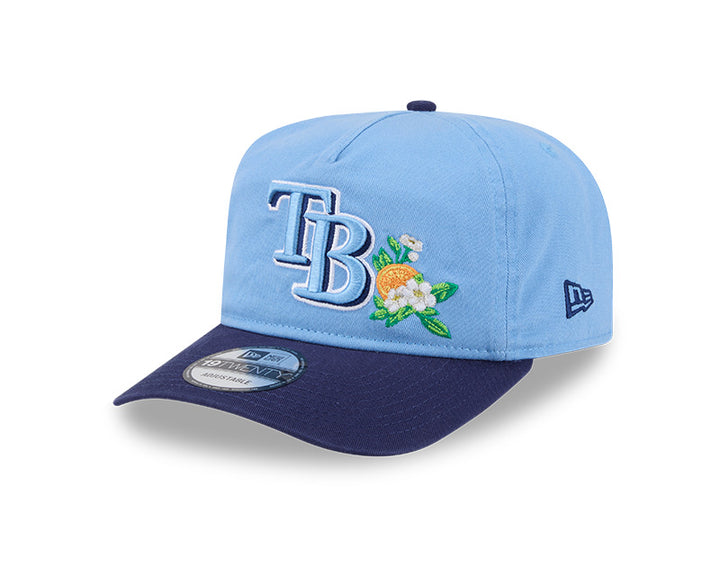 Rays New Era Light Blue Navy TB 2026 Spring Training Patch 19Twenty Adjustable Hat