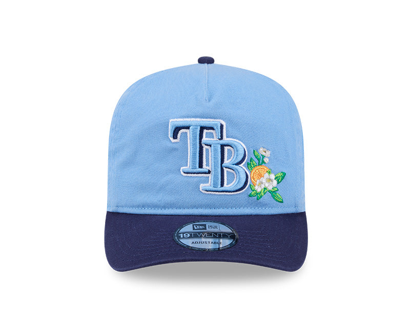 Rays New Era Light Blue Navy TB 2026 Spring Training Patch 19Twenty Adjustable Hat