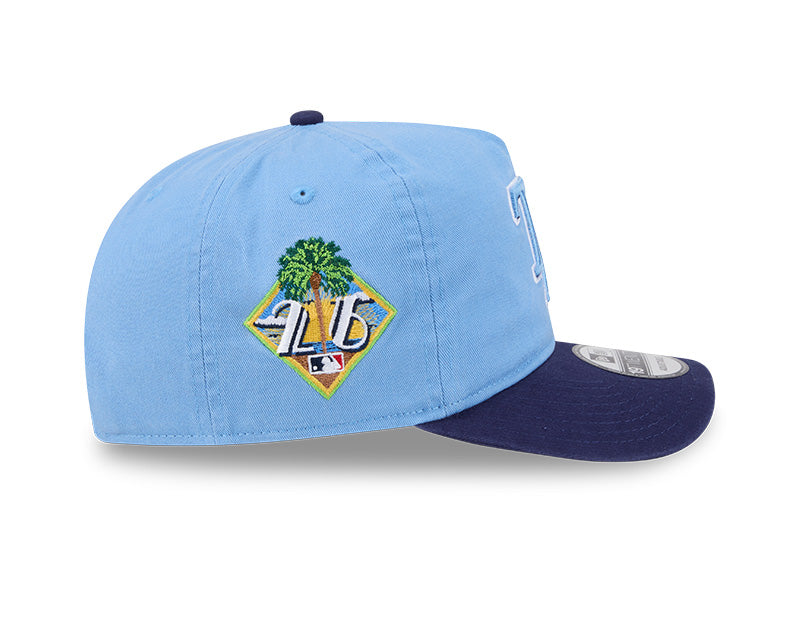 Rays New Era Light Blue Navy TB 2026 Spring Training Patch 19Twenty Adjustable Hat