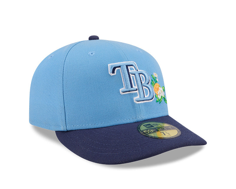Rays New Era Light Blue Navy TB 2026 Spring Training 59Fifty Fitted Hat