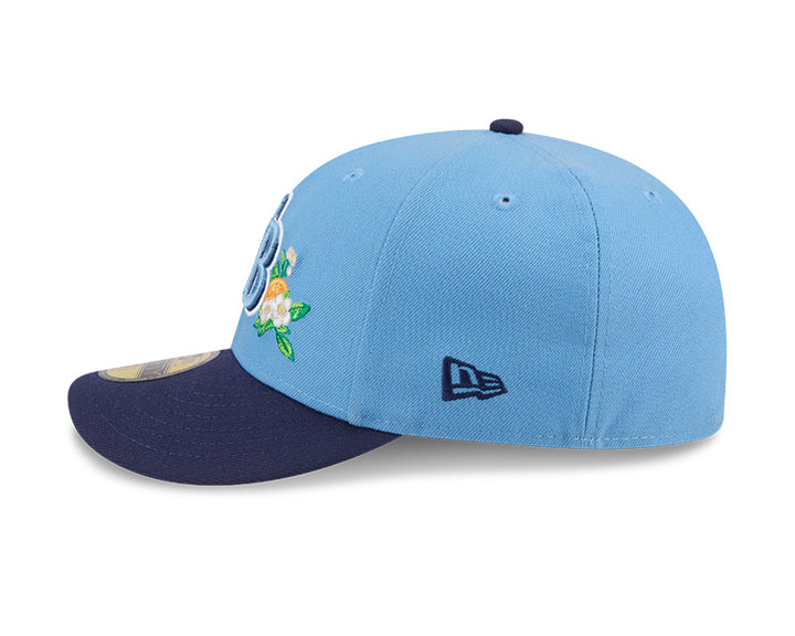 Rays New Era Light Blue Navy TB 2026 Spring Training 59Fifty Fitted Hat