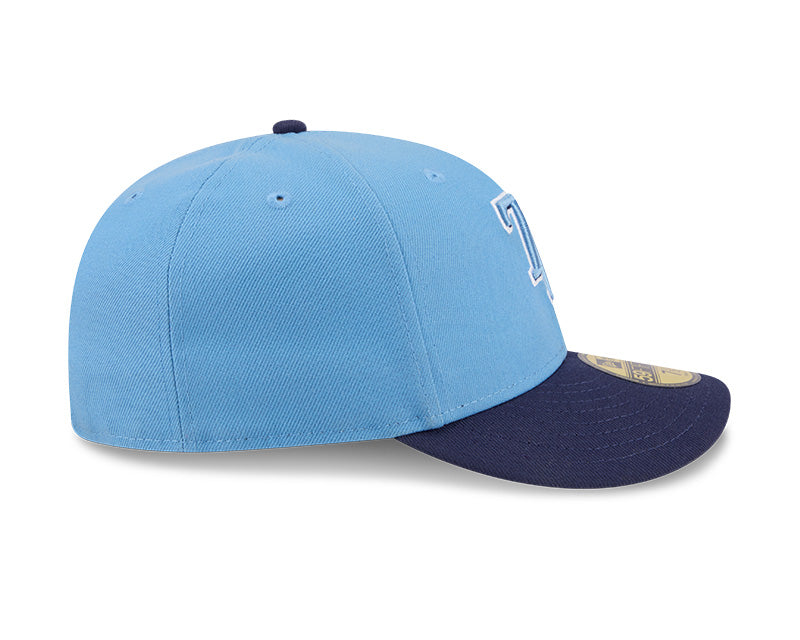 Rays New Era Light Blue Navy TB 2026 Spring Training 59Fifty Fitted Hat