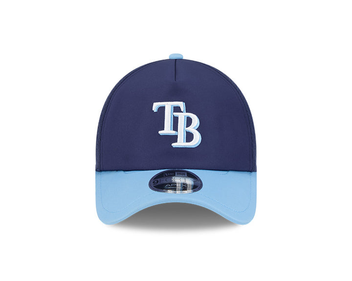 Rays New Era 2026 Navy Light Blue Batting Practice TB 9Forty Apex Adjustable Hat
