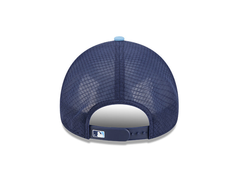 Rays New Era 2026 Navy Light Blue Batting Practice TB 9Forty Apex Adjustable Hat