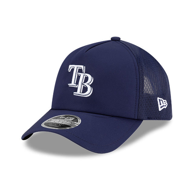 Rays New Era 2026 Navy Batting Practice TB 9Forty Apex Adjustable Hat