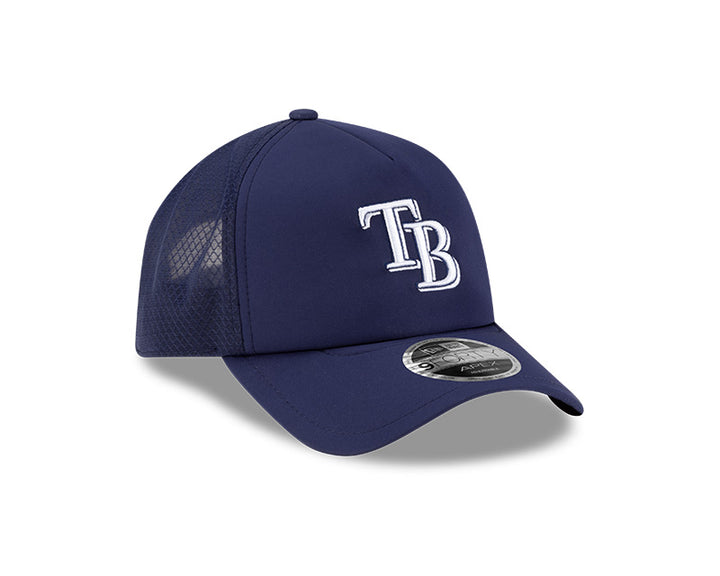 Rays New Era 2026 Navy Batting Practice TB 9Forty Apex Adjustable Hat