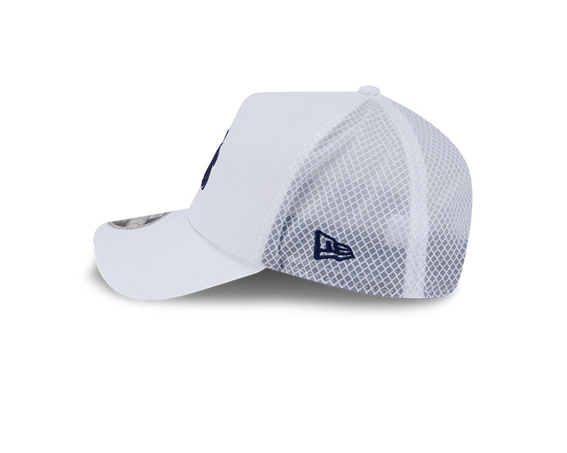Rays New Era 2026 White Batting Practice TB 9Forty Apex Adjustable Hat