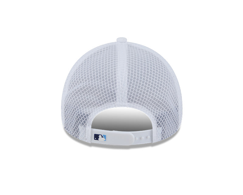 Rays New Era 2026 White Batting Practice TB 9Forty Apex Adjustable Hat