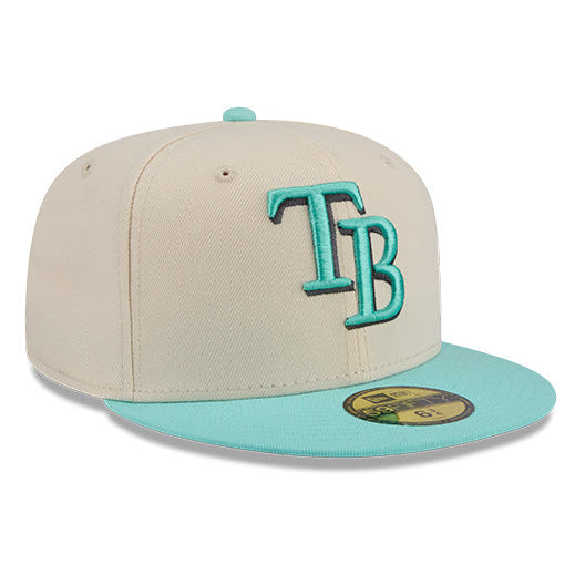 Rays New Era Chrome Mint TB 59Fifty Fitted Hat