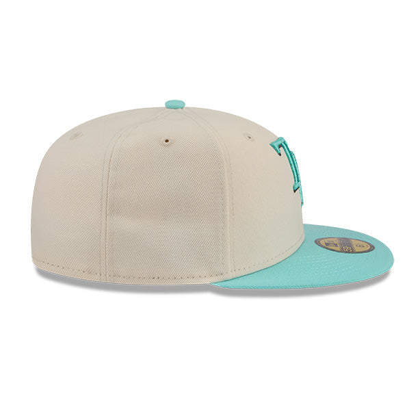 Rays New Era Chrome Mint TB 59Fifty Fitted Hat