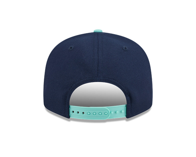 Rays New Era Color Pack Navy Mint TB 9Fifty Snapback Hat