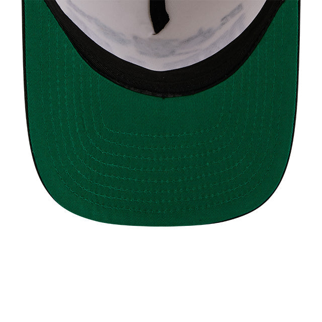 Rays New Era Cream Devil Rays Script A-Frame 9Fifty Adjustable Hat