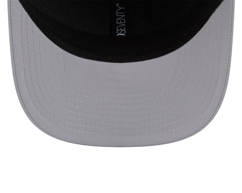 Rays New Era TB Gray Performance 9SEVENTY Stretch-Snap Hat