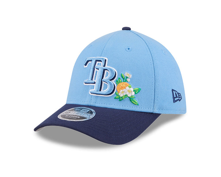 Rays New Era Light Blue Navy TB 2026 Spring Training 39Thirty Flex Hat