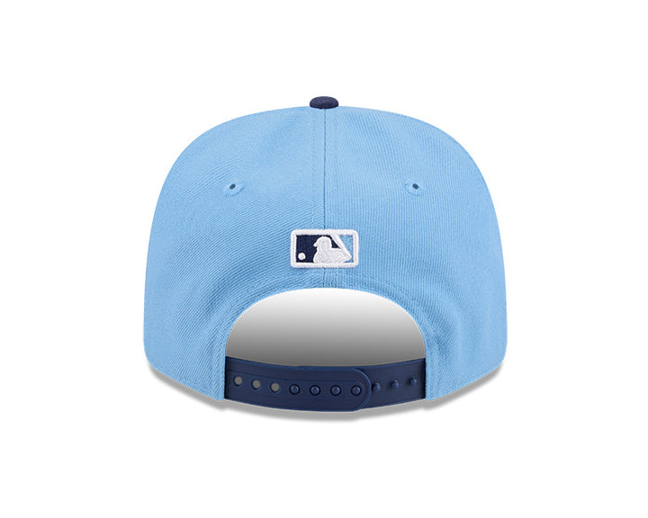 Rays New Era Light Blue Navy TB 2026 Spring Training 9SEVENTY Adjustable Hat