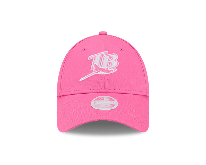 Rays New Era Women's Pink TB Coop 9Forty Adjustable Hat