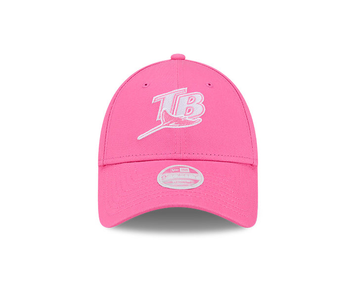 Rays New Era Women's Pink TB Coop 9Forty Adjustable Hat