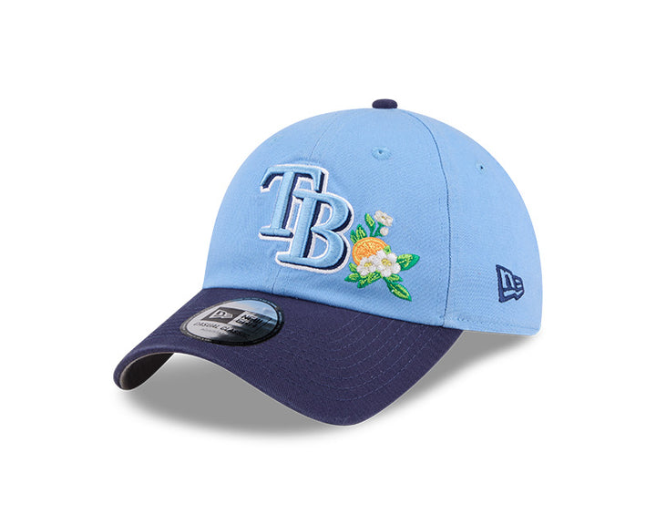 Rays New Era Light Blue Navy TB 2026 Spring Training Casual Classic Adjustable Hat